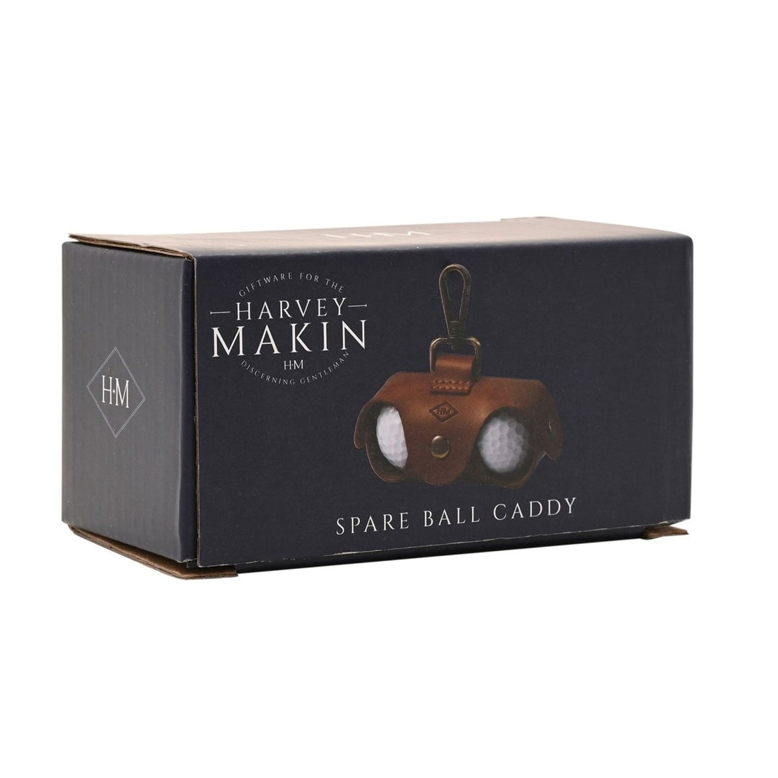 Harvey Makin Golfers Spare Balls Caddy - Tan - RUTHERFORD & Co