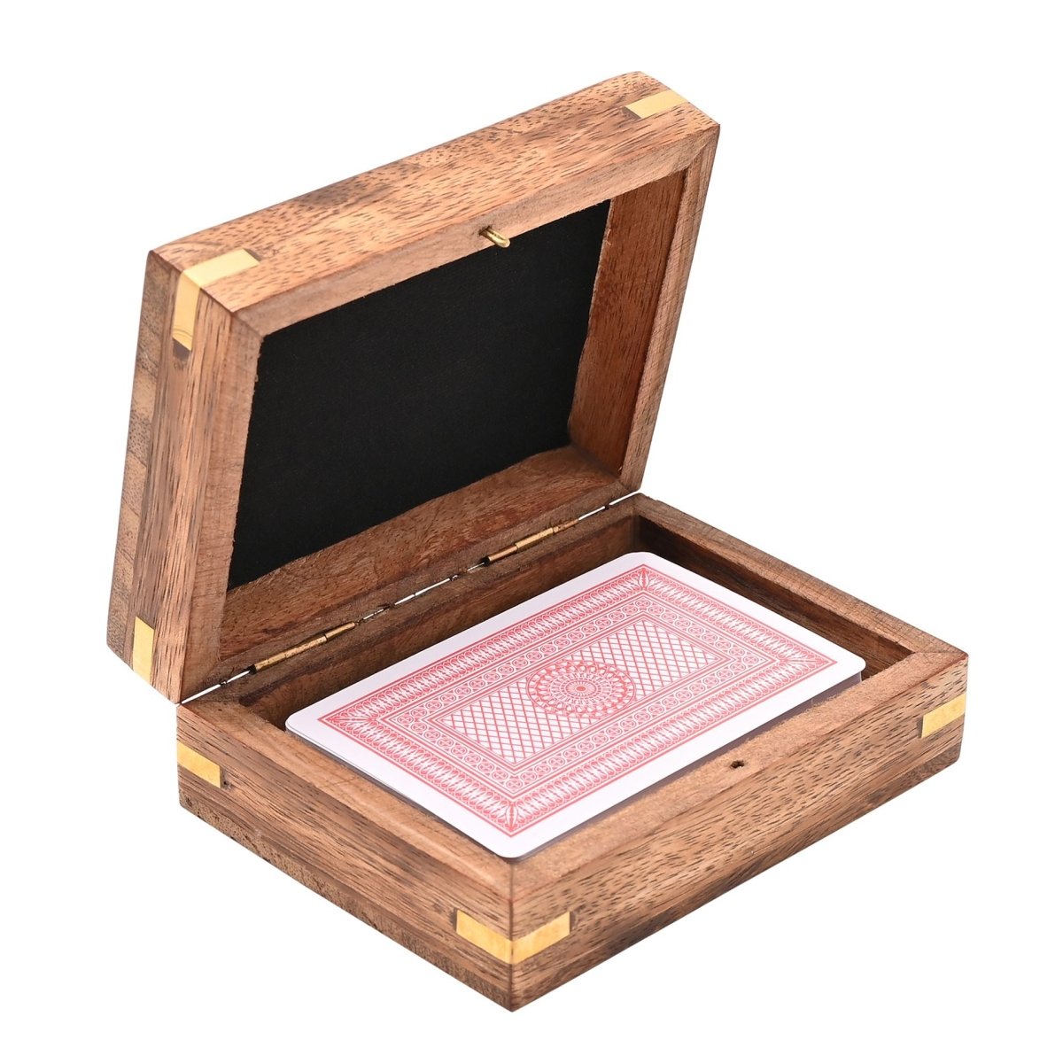 Harvey Makin Pack of Playing Cards In Wooden Box - RUTHERFORD & Co