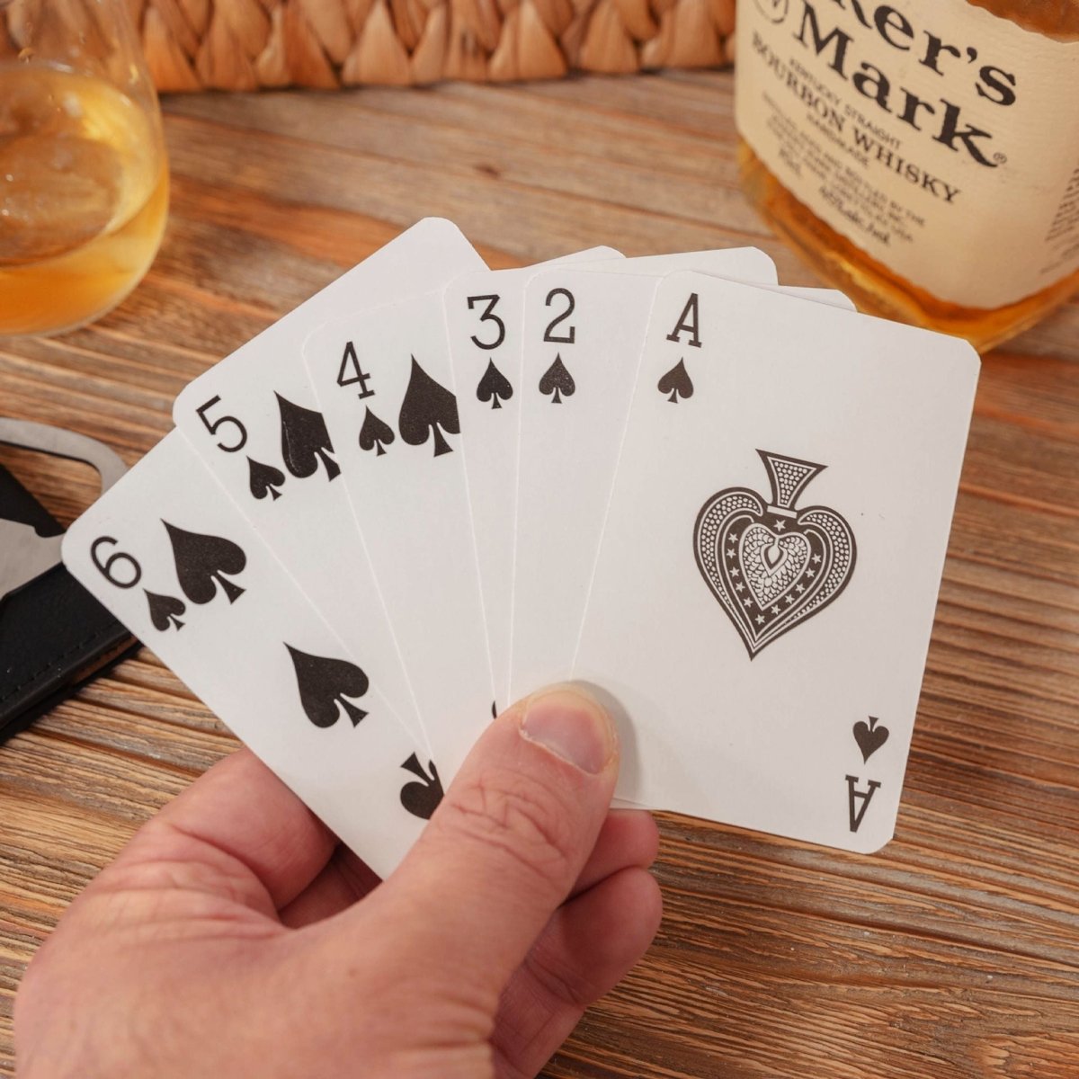 Harvey Makin Pack of Playing Cards In Wooden Box - RUTHERFORD & Co
