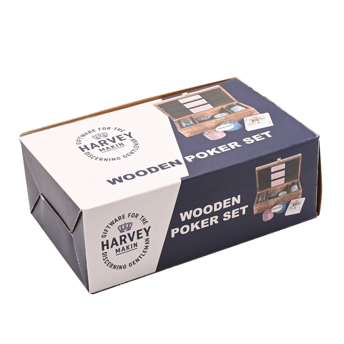 Harvey Makin Wooden Poker Set - RUTHERFORD & Co