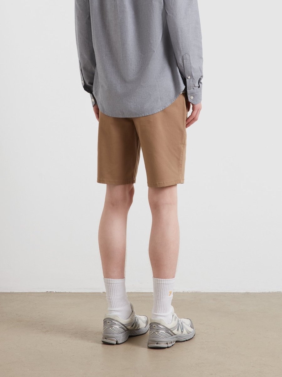 Hawk Chino Shorts In Beige - RUTHERFORD & Co