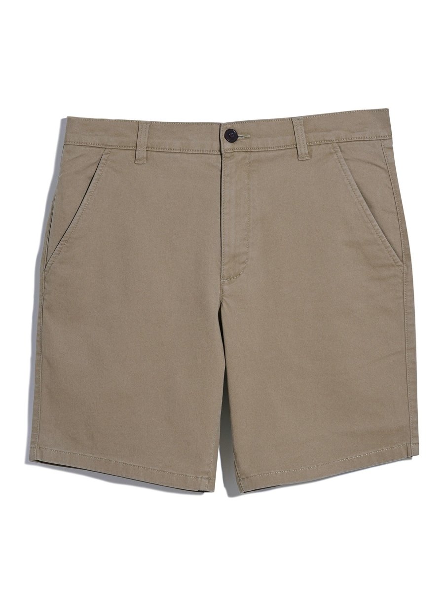 Hawk Chino Shorts In Beige - RUTHERFORD & Co