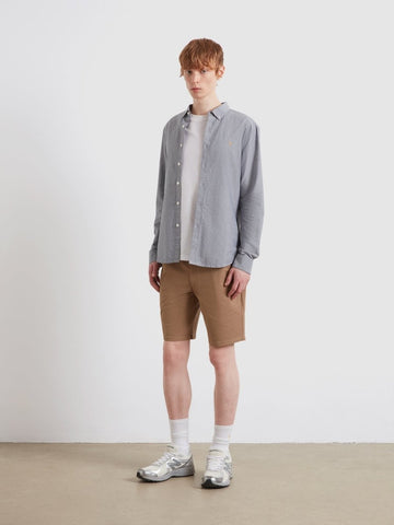 Hawk Chino Shorts In Beige - RUTHERFORD & Co
