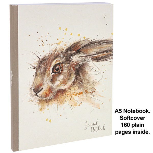 Hayley Hare Notebook A5 - RUTHERFORD & Co