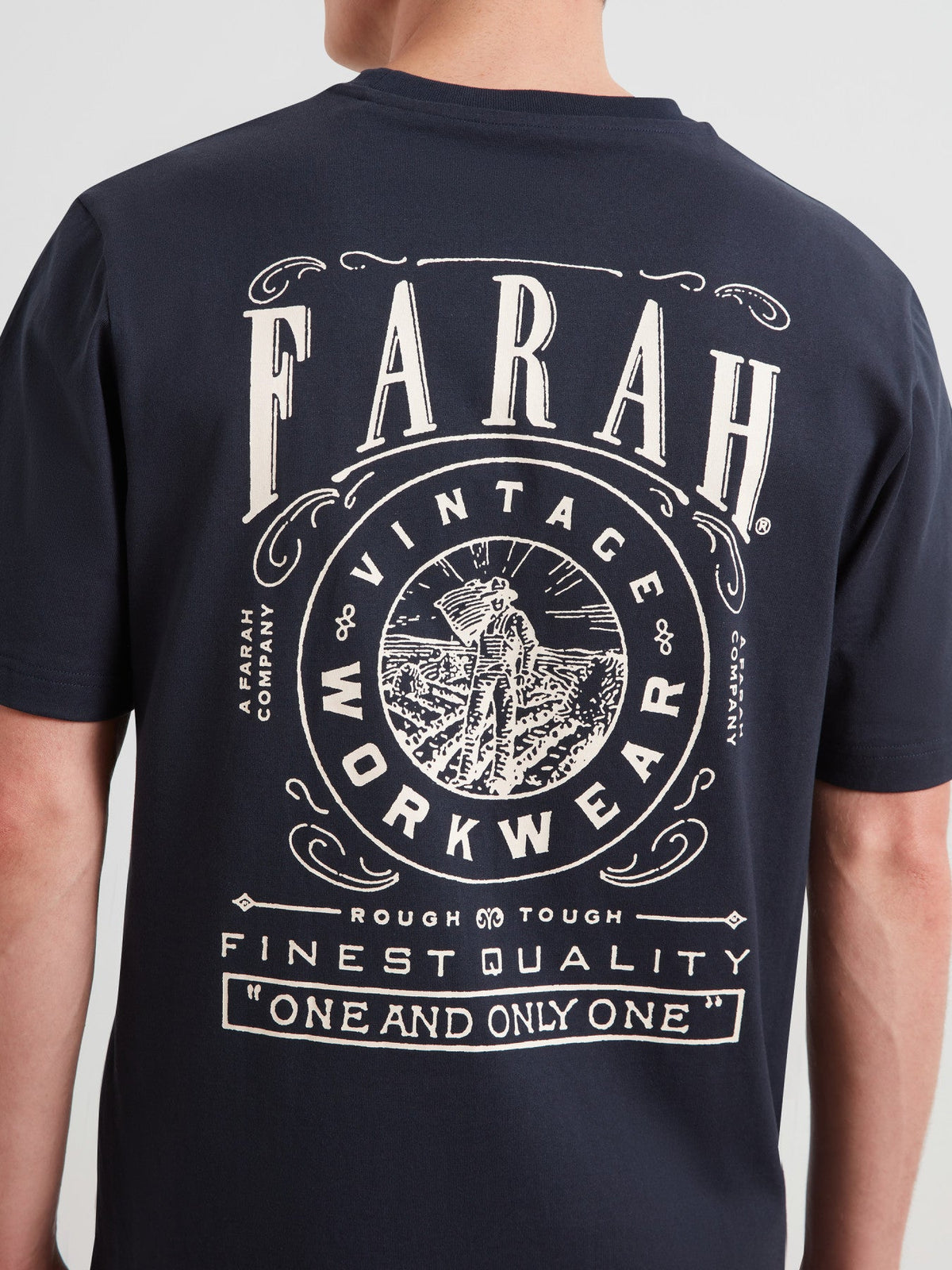 Haise Graphic T-Shirt In True Navy