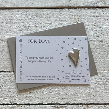 Heart Carded Charm - RUTHERFORD & Co