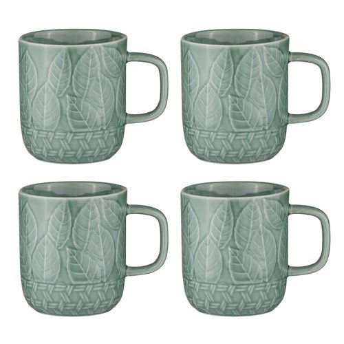 Heath Mugs - Set of 4 - Jade - RUTHERFORD & Co