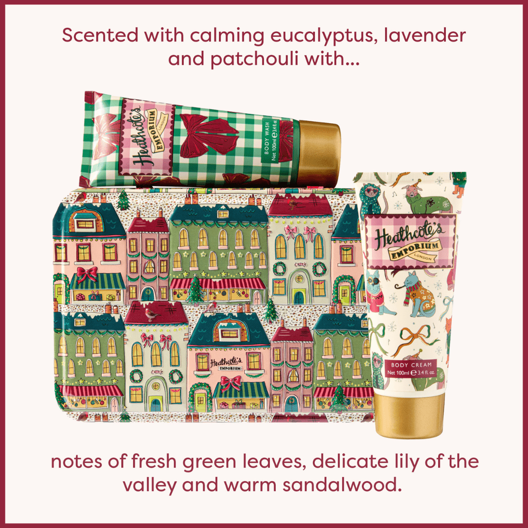 Heathcote's Emporium Body Care Gift Set in Tin - RUTHERFORD & Co