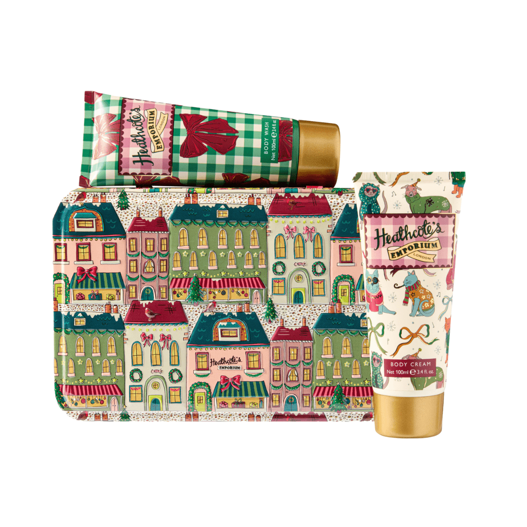 Heathcote's Emporium Body Care Gift Set in Tin - RUTHERFORD & Co