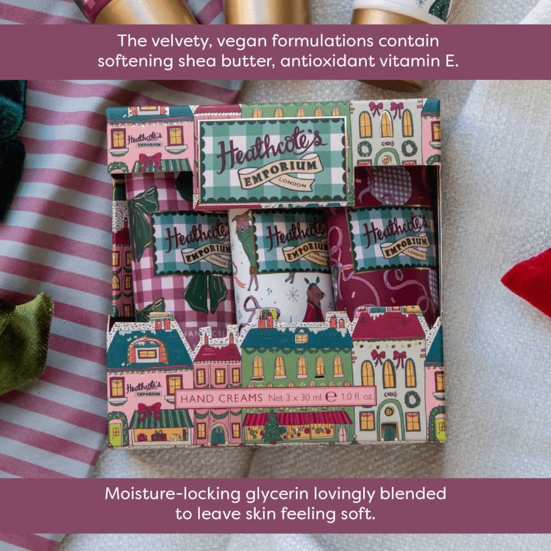 Heathcote's Emporium Hand Cream Trio - RUTHERFORD & Co