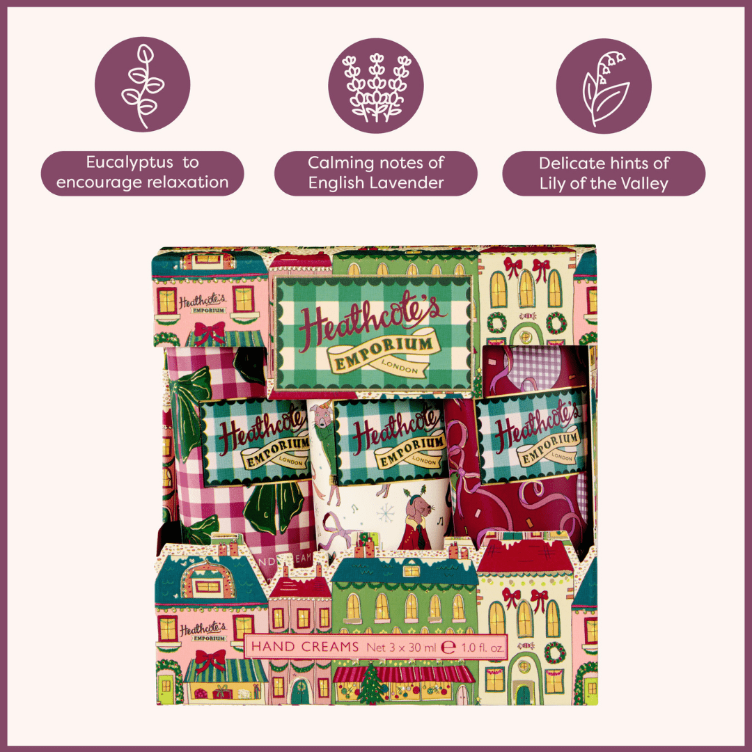 Heathcote's Emporium Hand Cream Trio - RUTHERFORD & Co