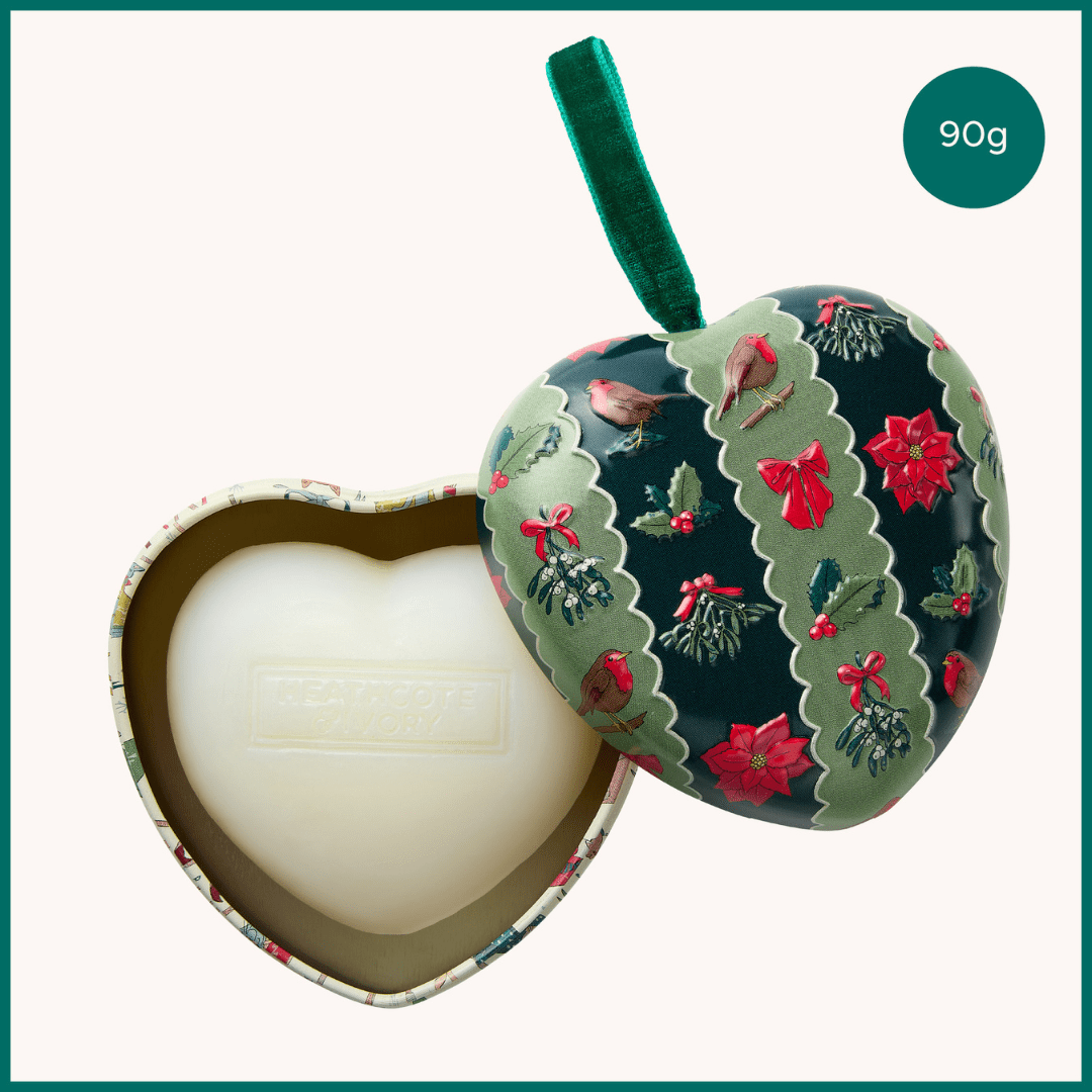 Heathcote's Emporium Scented Soap in Heart Shaped Tin - RUTHERFORD & Co
