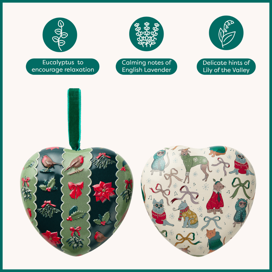 Heathcote's Emporium Scented Soap in Heart Shaped Tin - RUTHERFORD & Co