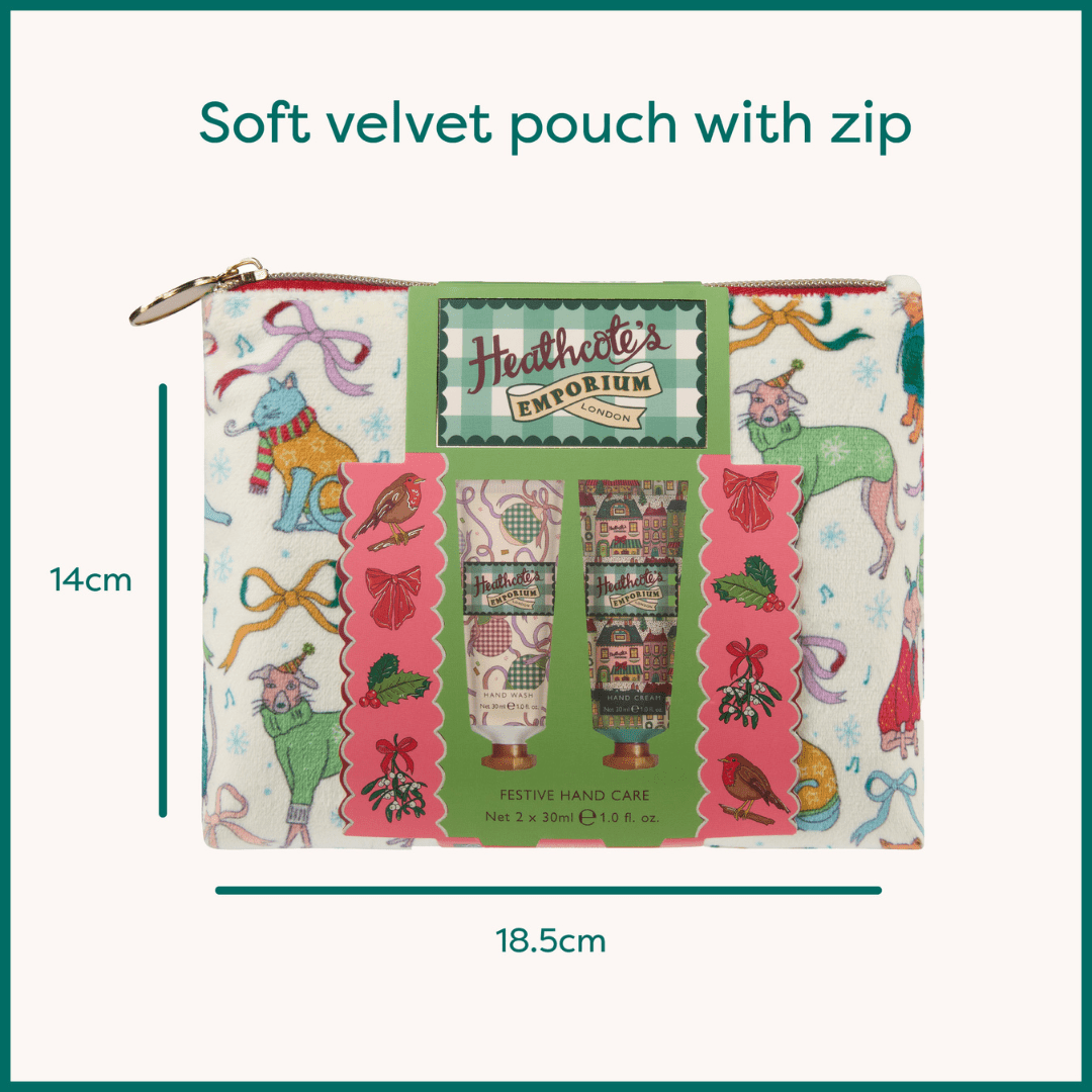 Heathcote's Emporium Velvety Soft Hand Bag Essentials - RUTHERFORD & Co