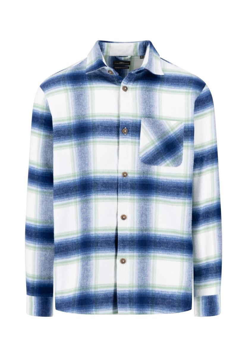 Heavy Flannel Overshirt - RUTHERFORD & Co