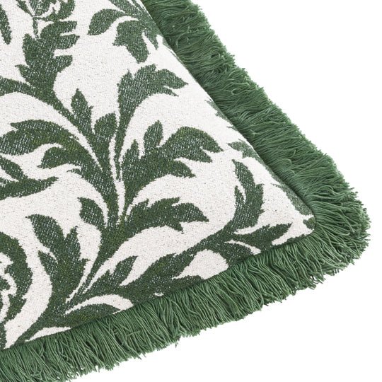 HEDERA JACQUARD CUSHION - RUTHERFORD & Co