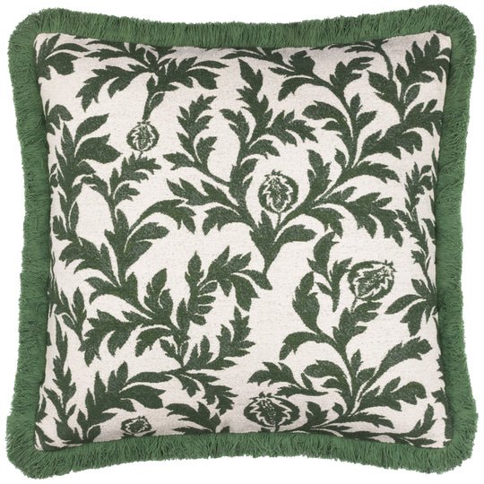 HEDERA JACQUARD CUSHION - RUTHERFORD & Co