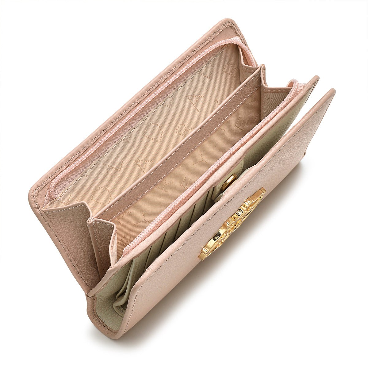 Heirloom - Craft Stitch Medium Bifold Purse Prairie Pink - RUTHERFORD & Co