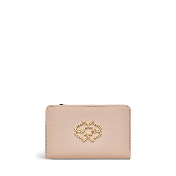 Heirloom - Craft Stitch Medium Bifold Purse Prairie Pink - RUTHERFORD & Co