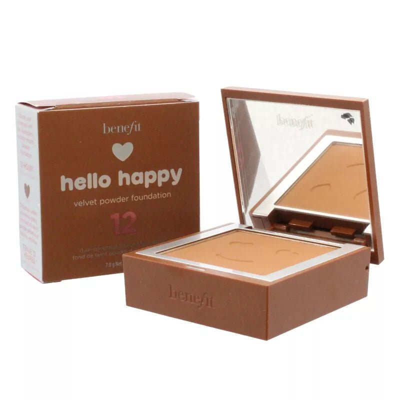 Hello Happy Velvet Powder Foundation - Shade 12 - RUTHERFORD & Co