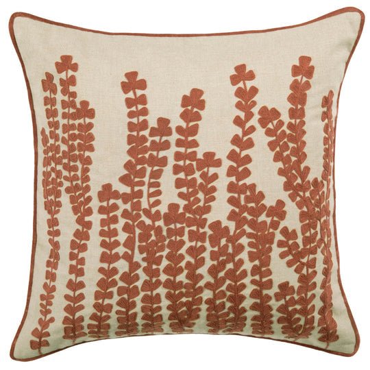 HERB EMBROIDERED FF CUSHION - RUTHERFORD & Co