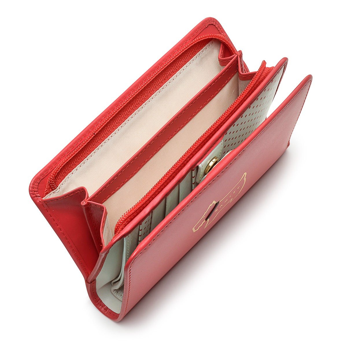 HERITAGE DOG OUTLINE Medium Bifold Purse - RUTHERFORD & Co