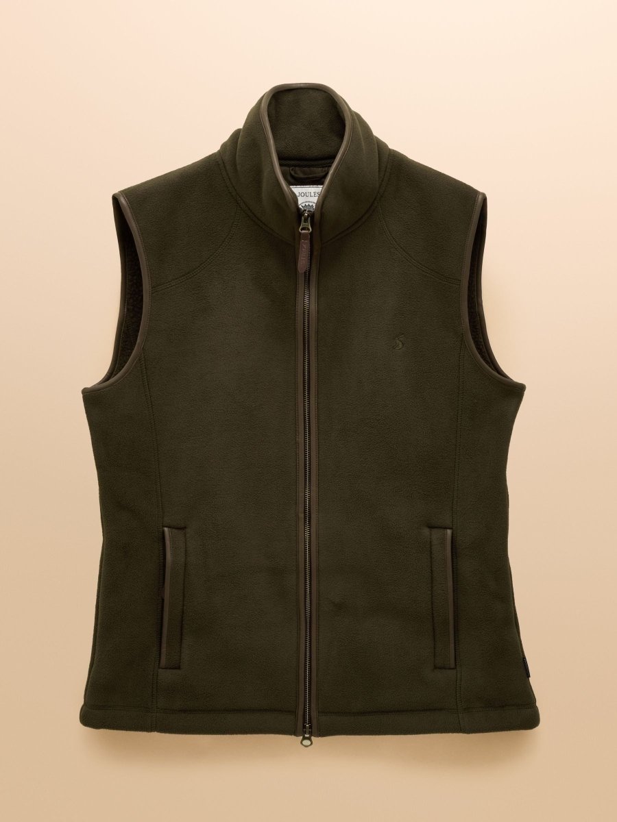 Heritage Fleece Green Gilet - RUTHERFORD & Co