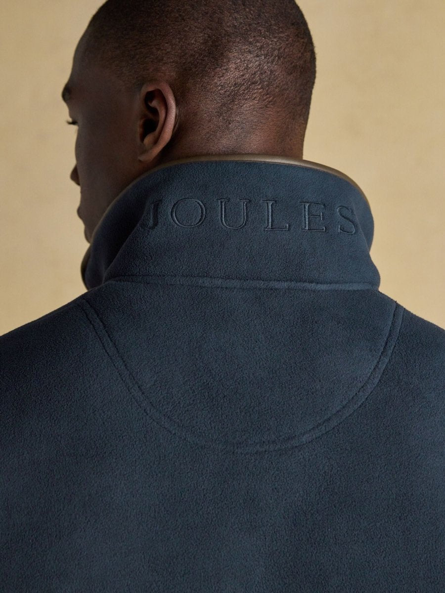 Heritage Fleece Navy Gilet - RUTHERFORD & Co