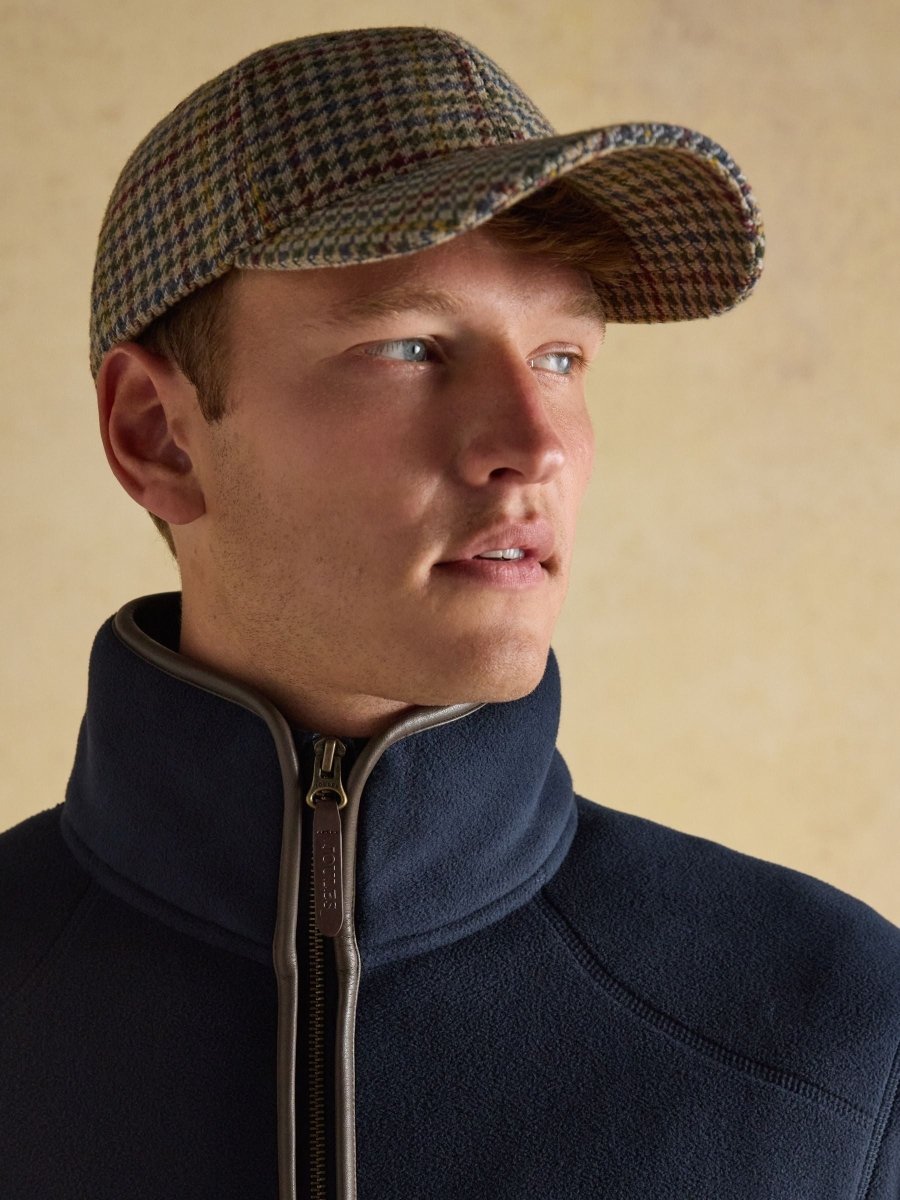 Heritage Fleece Navy Zip Through - RUTHERFORD & Co