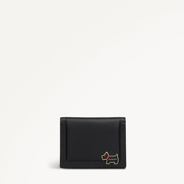 Heritage Lane Small Card Holder Black - RUTHERFORD & Co