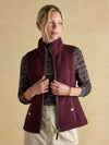 Heritage Red Fleece Gilet - RUTHERFORD & Co
