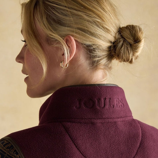 Heritage Red Fleece Gilet - RUTHERFORD & Co