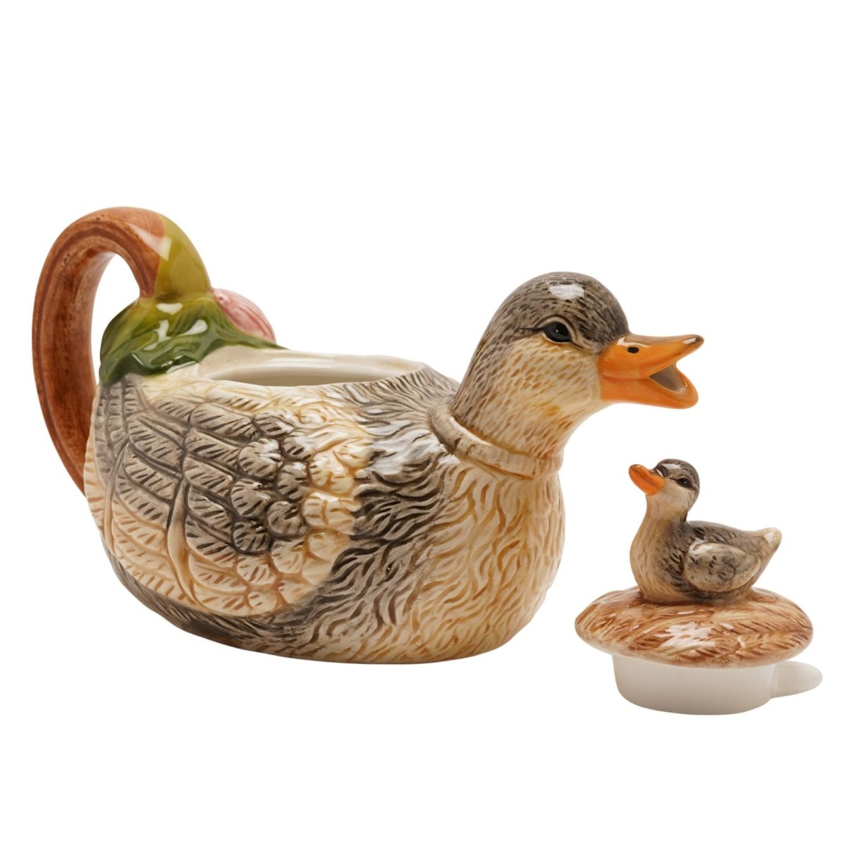 Hestia Duck & Duckling Teapot - RUTHERFORD & Co