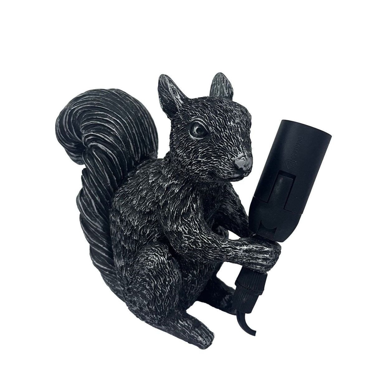 Hestia Squirrel With Bulb Lamp 16cm - RUTHERFORD & Co