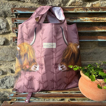 Highland Cow Reusable Shopping Bag - RUTHERFORD & Co
