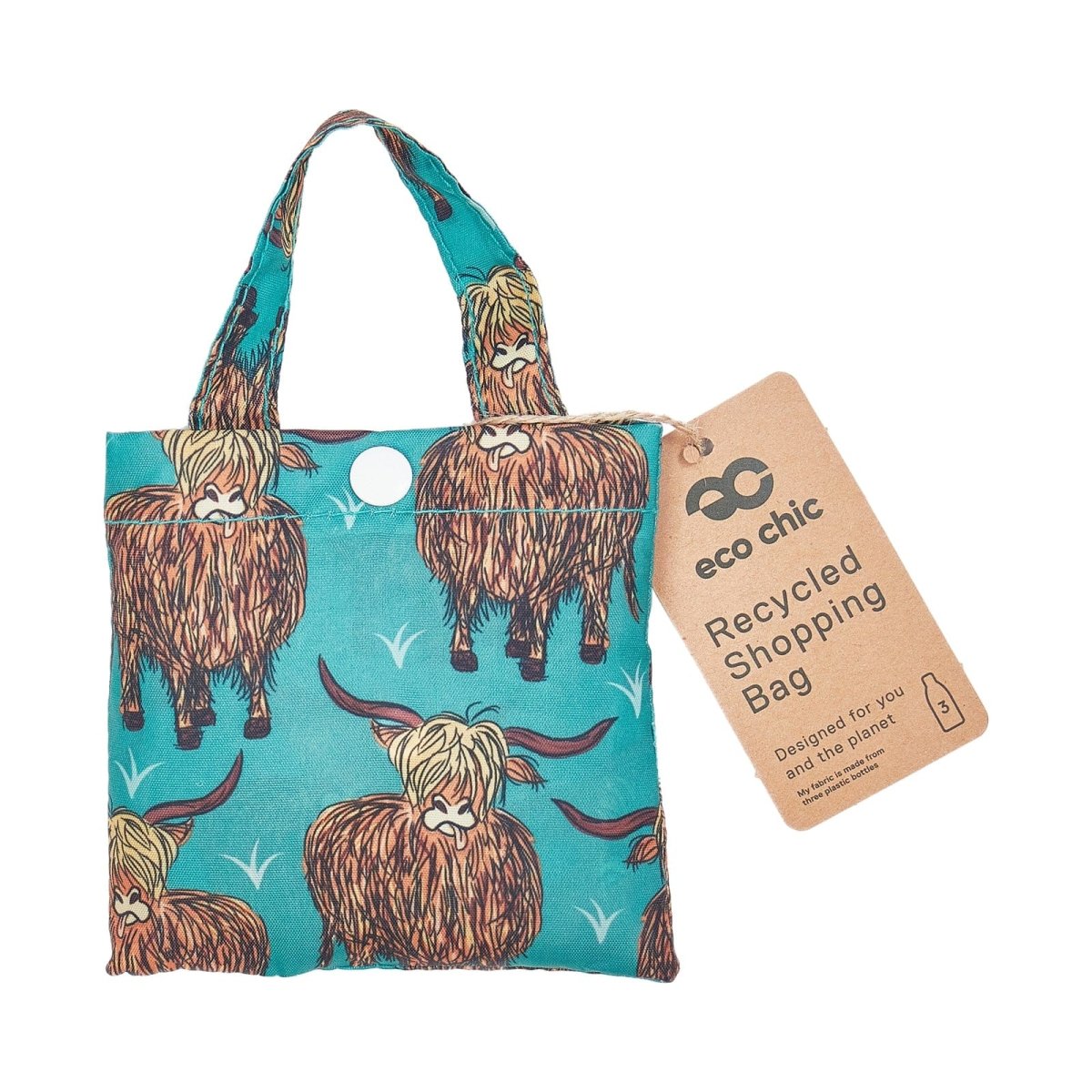 Highland Cow Teal - RUTHERFORD & Co