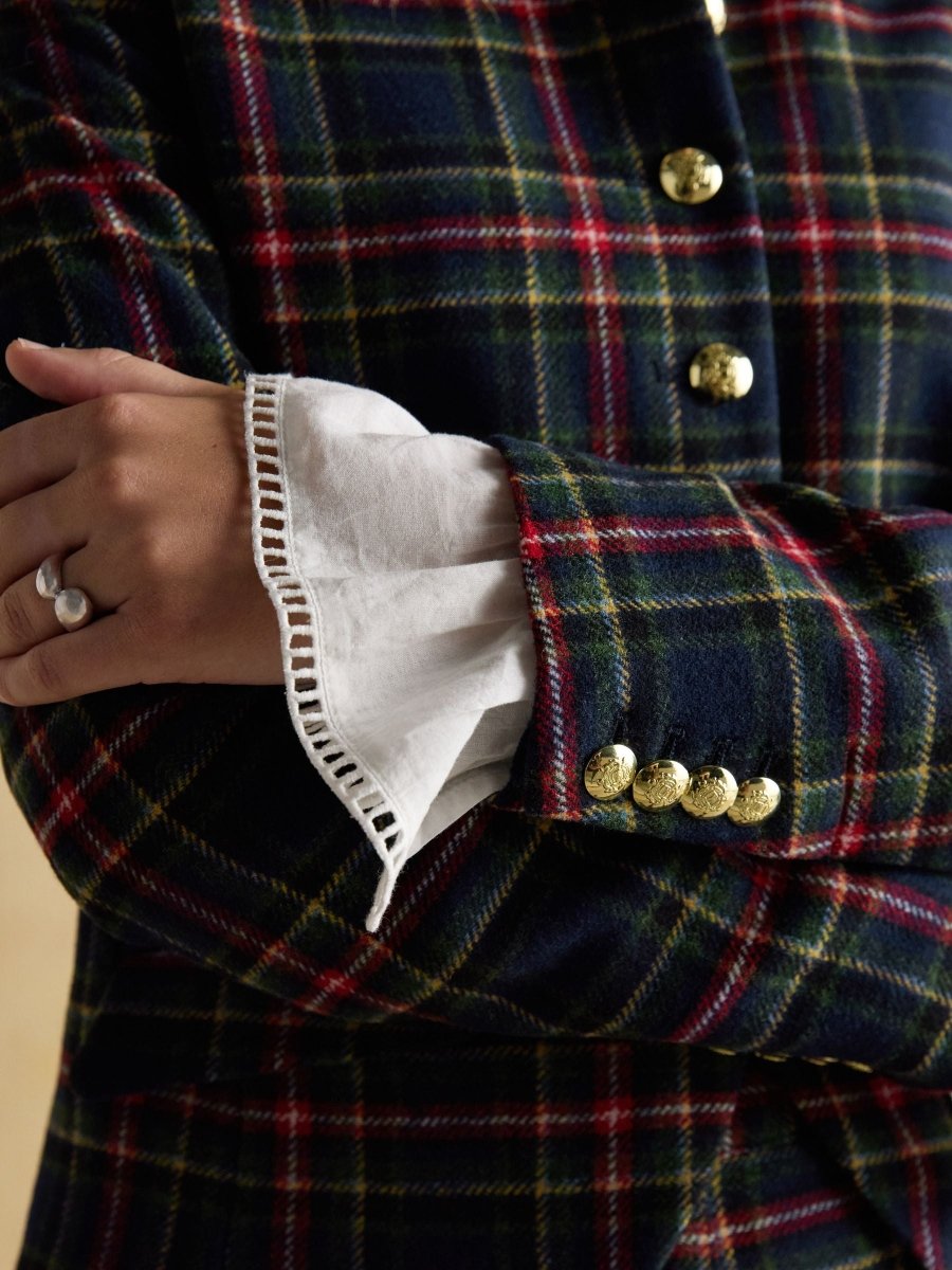Highlands Check Tweed Jacket - RUTHERFORD & Co