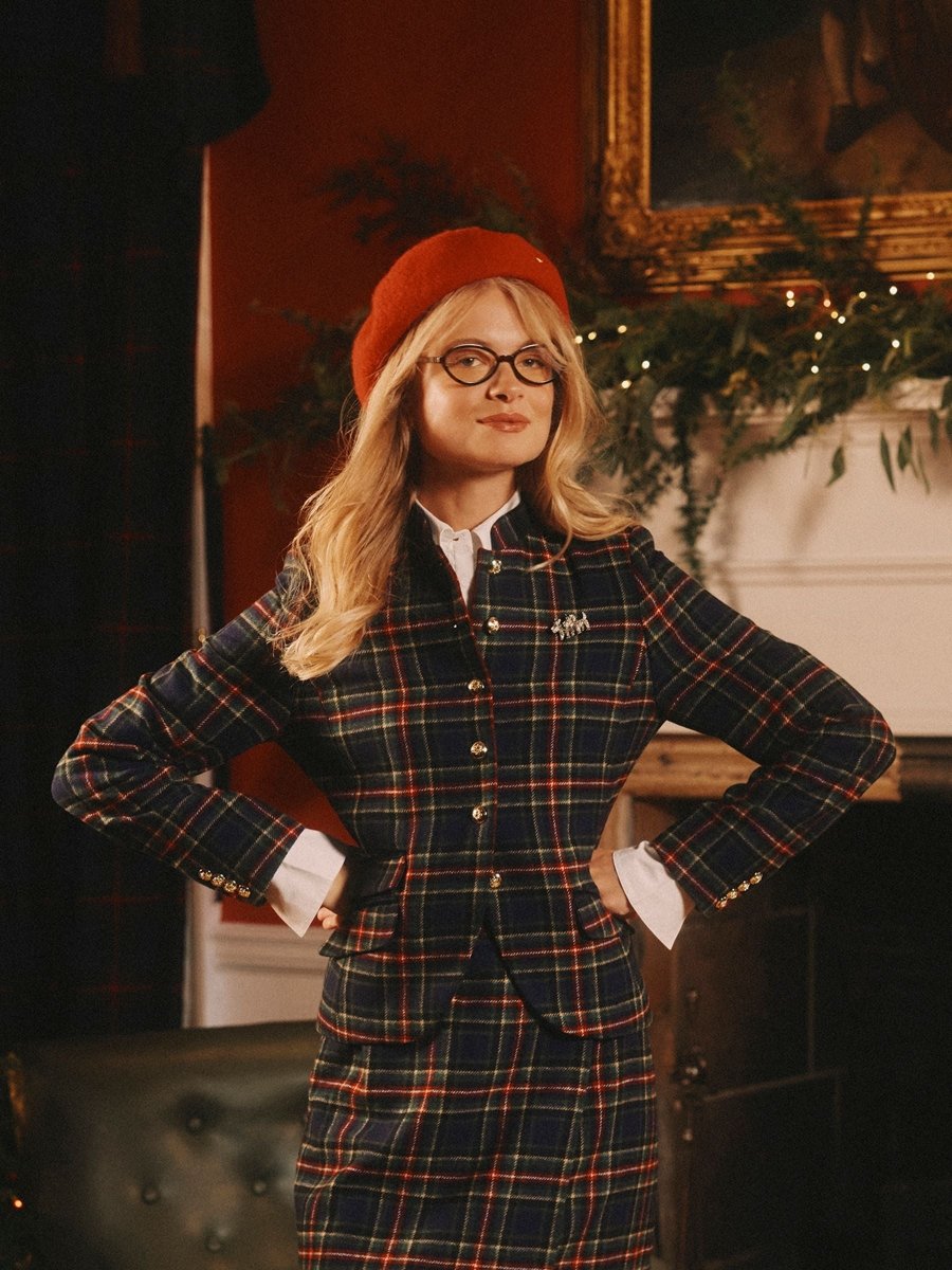 Highlands Check Tweed Jacket - RUTHERFORD & Co