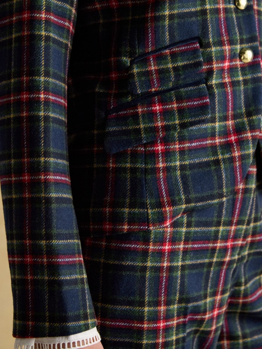 Highlands Check Tweed Jacket - RUTHERFORD & Co