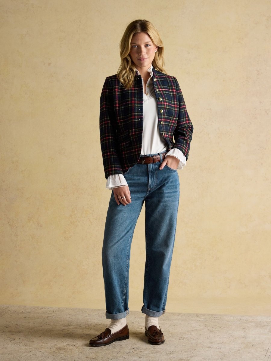 Highlands Check Tweed Jacket - RUTHERFORD & Co
