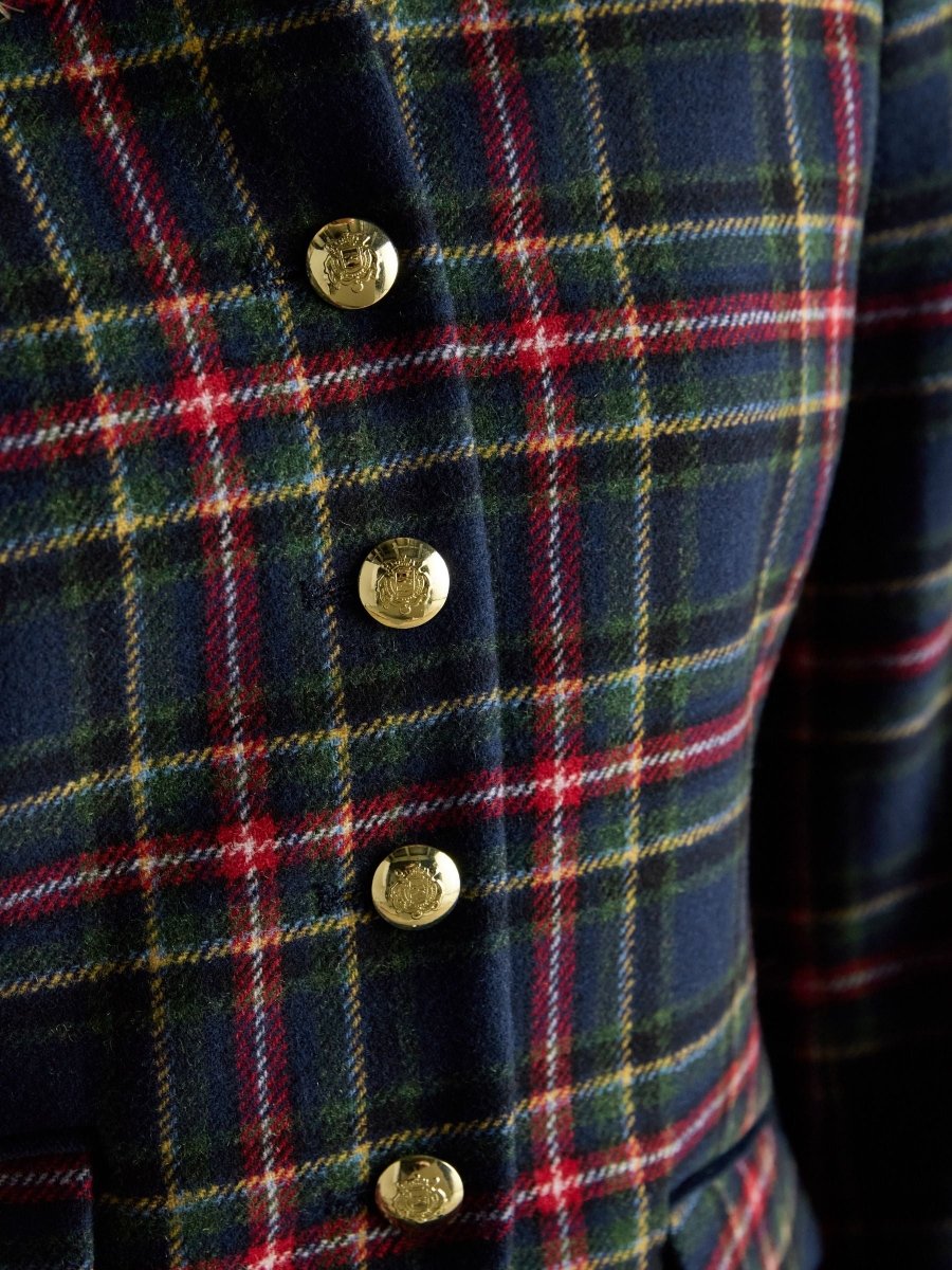 Highlands Check Tweed Jacket - RUTHERFORD & Co