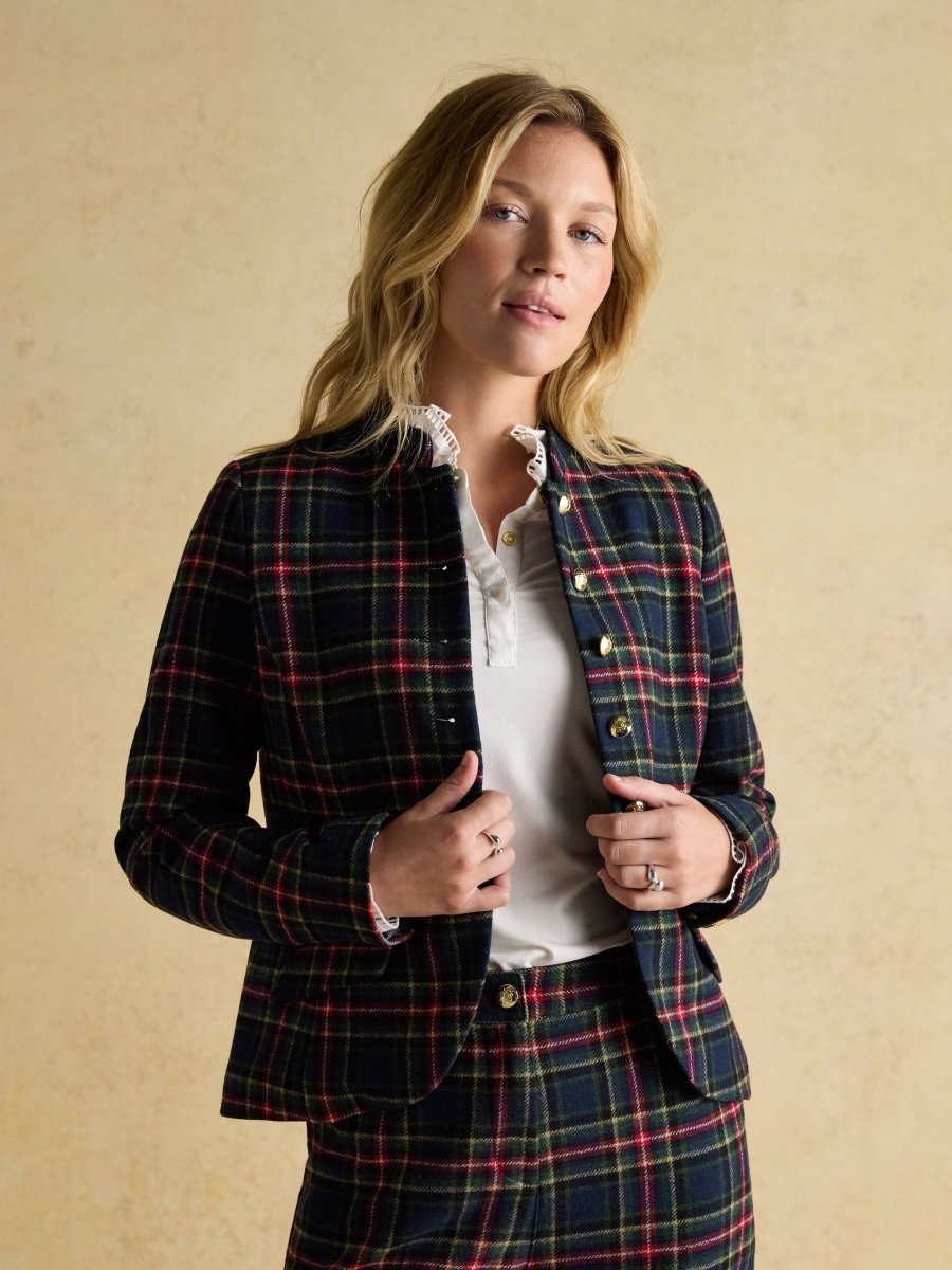 Highlands Check Tweed Jacket - RUTHERFORD & Co