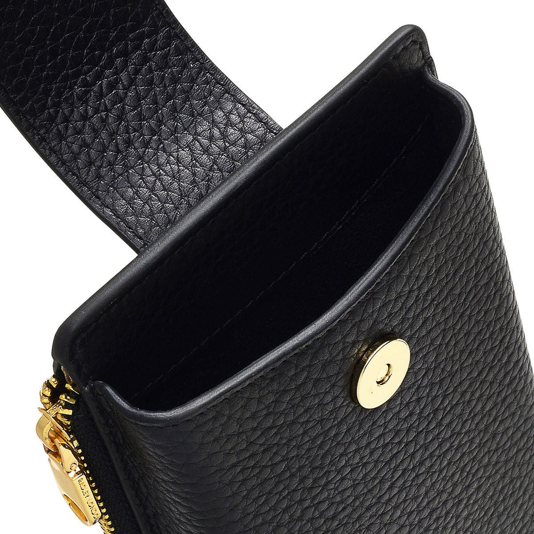 Hillcrest Black Large Phone Crossbody - RUTHERFORD & Co
