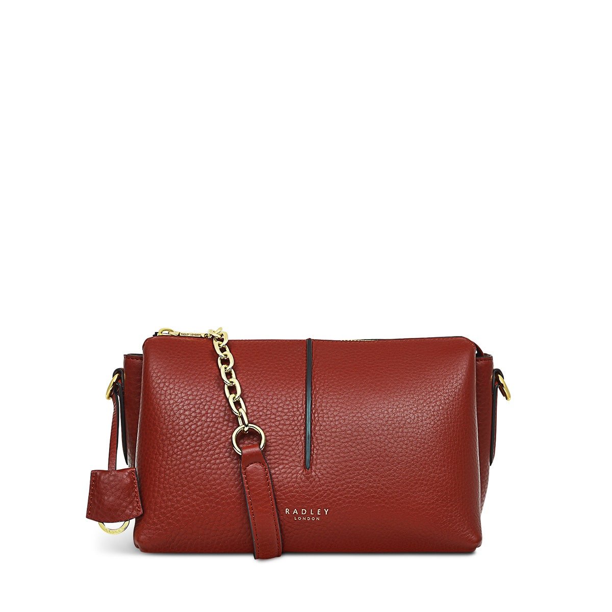 HILLGATE PLACE - CHAIN Small Zip - Top Cross Body - RUTHERFORD & Co