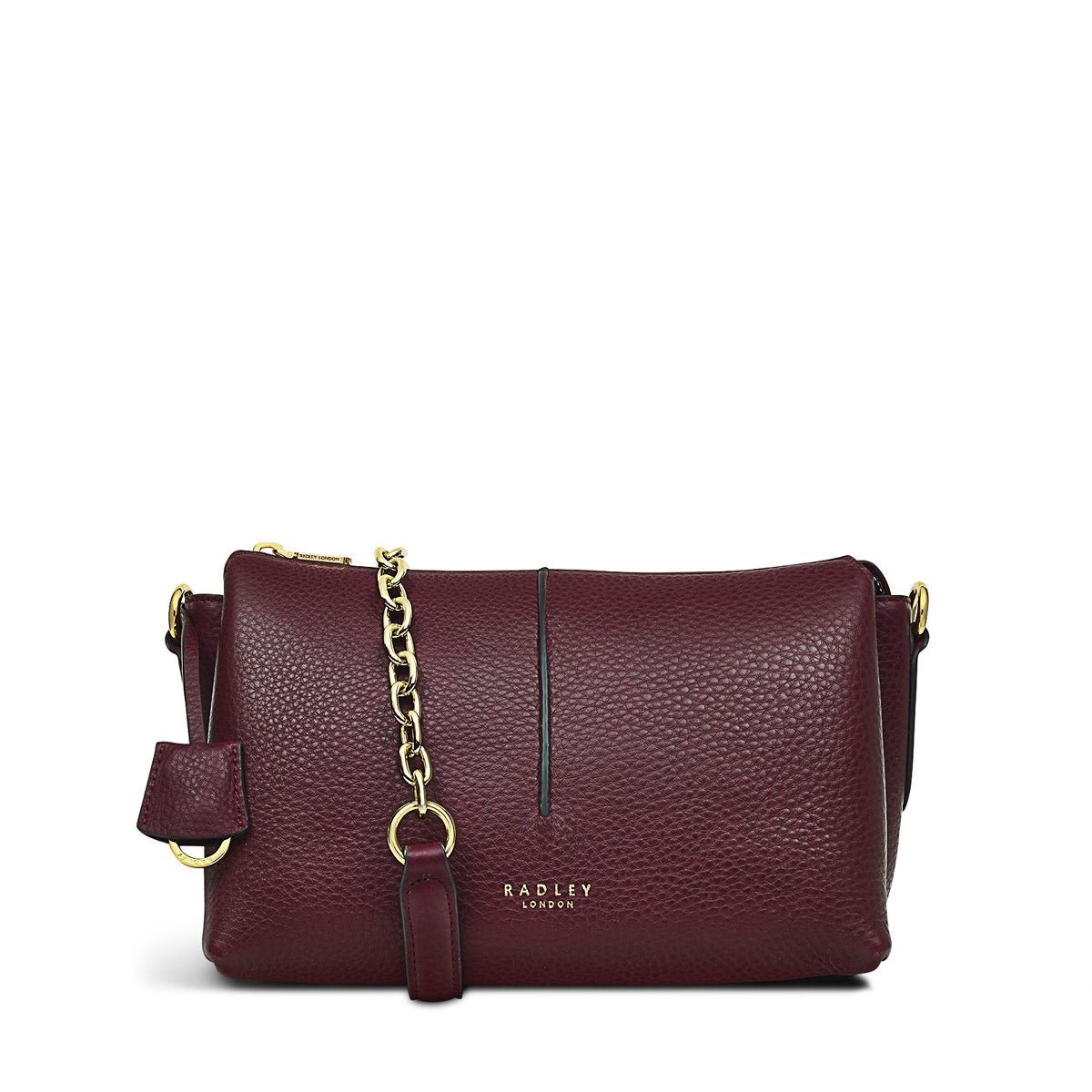 HILLGATE PLACE - CHAIN Small Zip - Top Cross Body - RUTHERFORD & Co