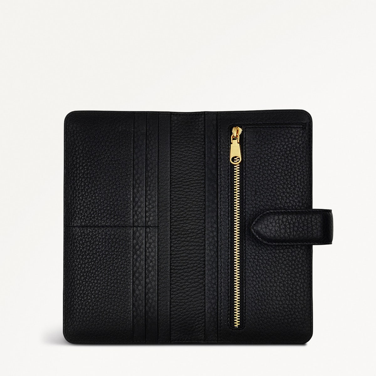 HILLGATE/BLACK/LARGE BIFOLD PURSE - RUTHERFORD & Co