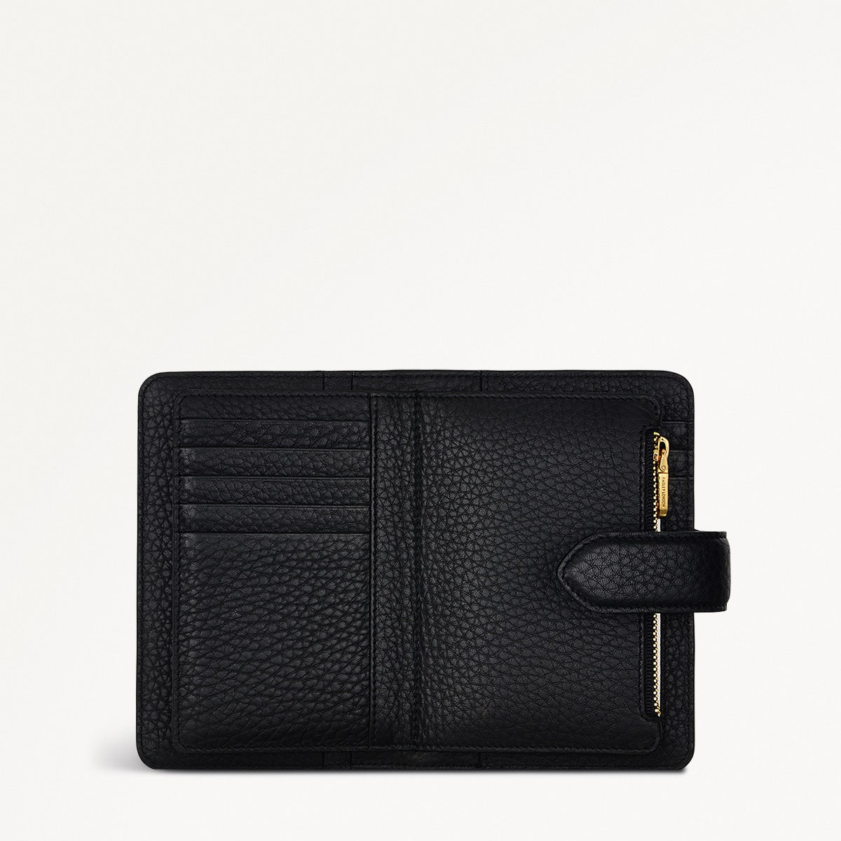 HILLGATE/BLACK/MEDIUM BIFOLD PURSE - RUTHERFORD & Co