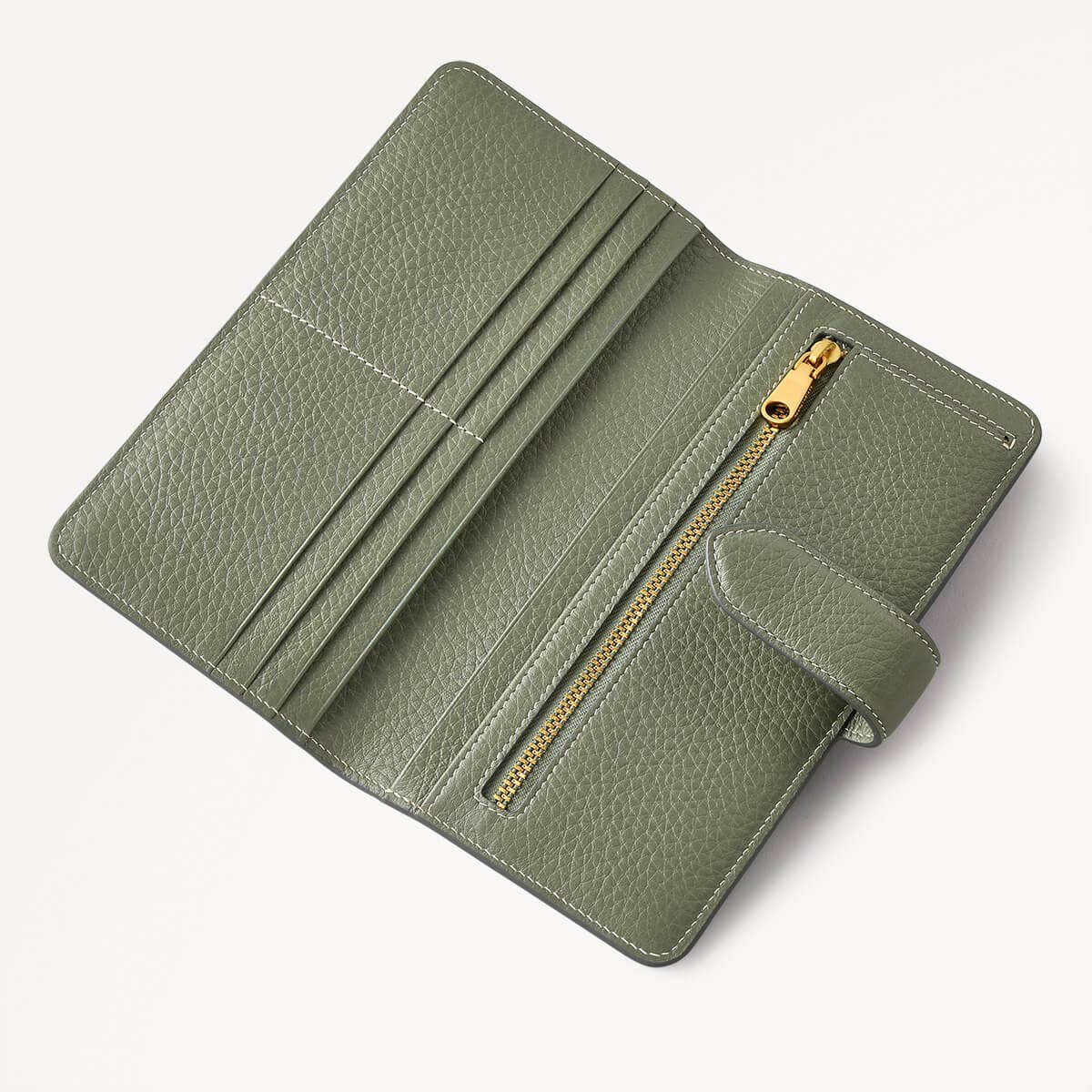 HILLGATE/DARK OLIVE/LARGE BIFOLD PURSE - RUTHERFORD & Co