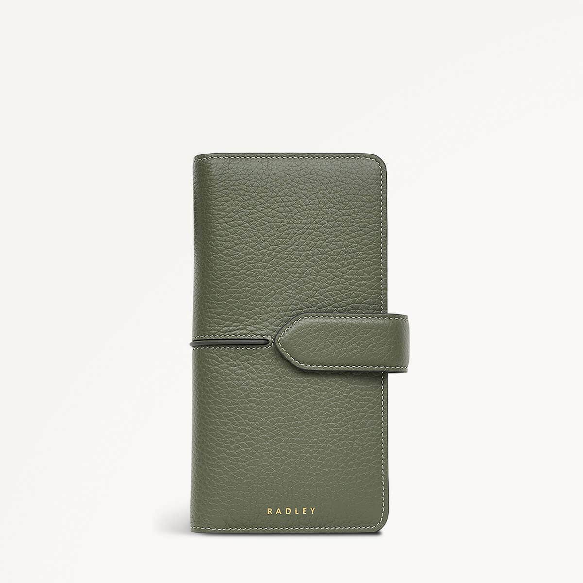 HILLGATE/DARK OLIVE/LARGE BIFOLD PURSE - RUTHERFORD & Co