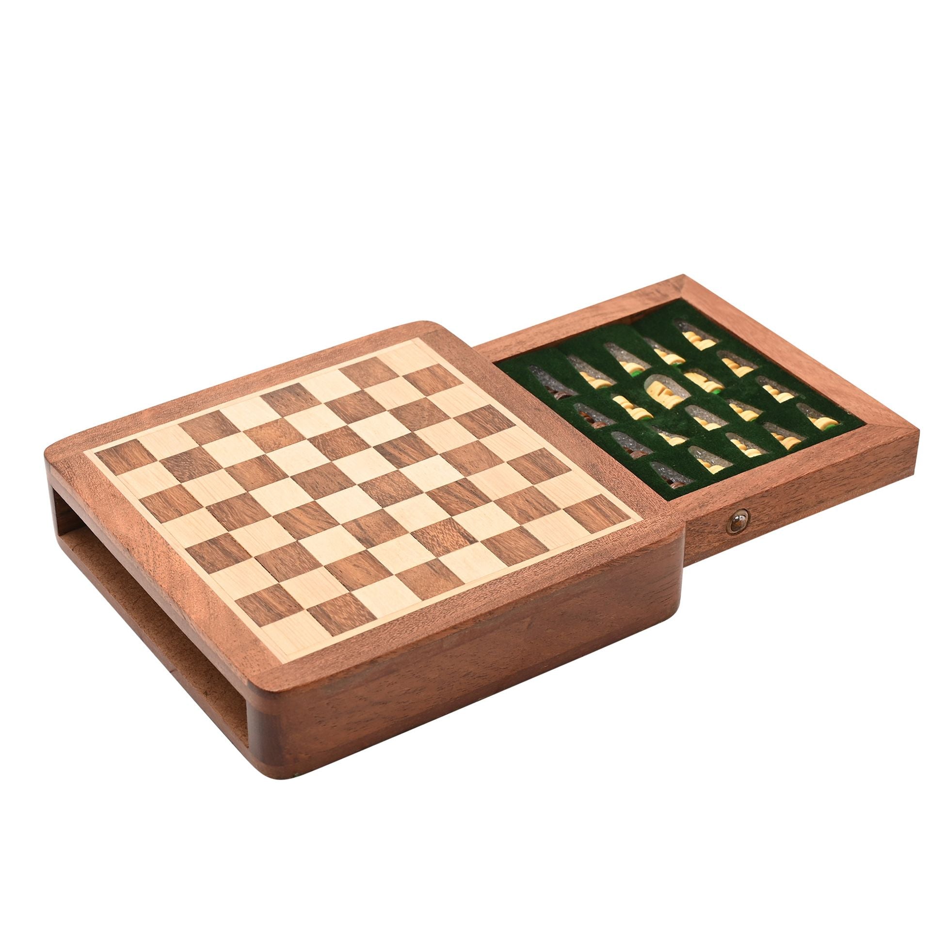 Harvey Makin Magnetic Chess Board with Drawer